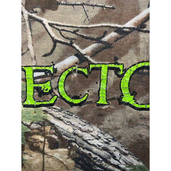 Realtree Bone Collector Shirt Real Tree Xtra Green Camo Graphic Tee XL - Picture 6 of 10